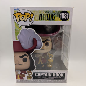 Captain Hook Disney Villains #1081 Disney Funko Pop Vinyl