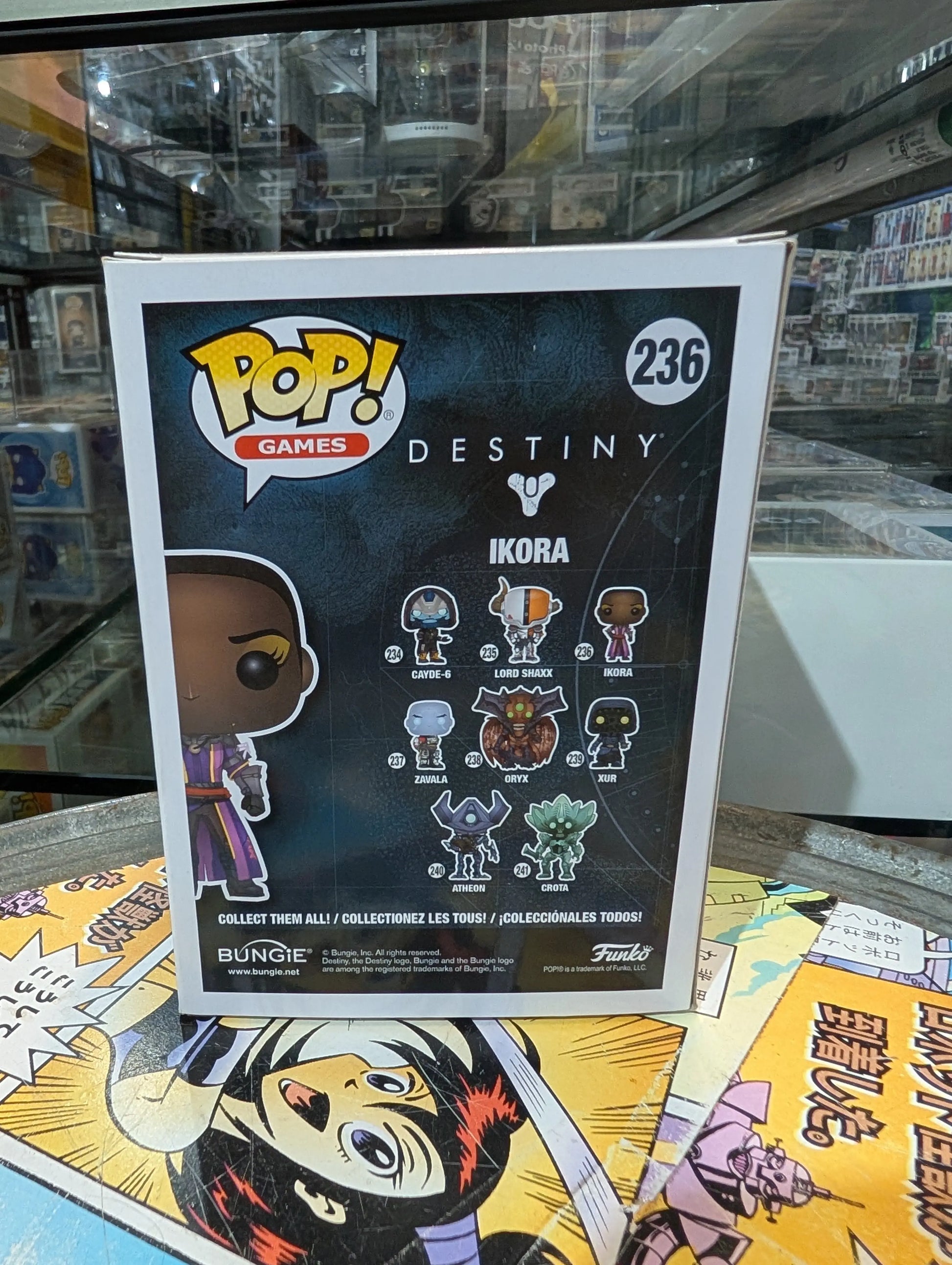 Ikora Pop 236 - Games - Destiny Funko Pop! 2017 Vaulted FRENLY BRICKS - Open 7 Days