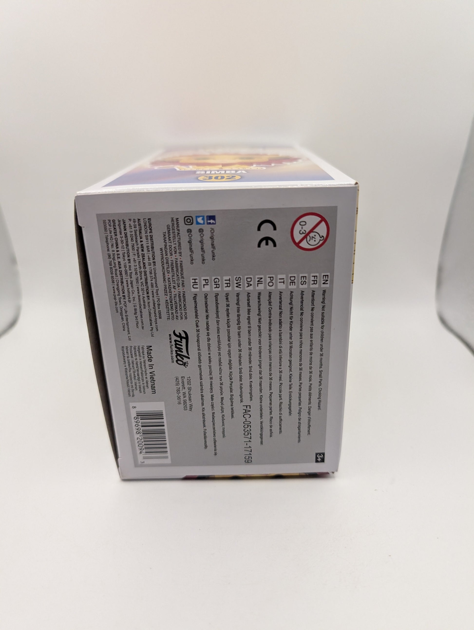 Simba (with Leaf Mane) 302 ~ Disney: The Lion King ~ Funko Pop Vinyl FRENLY BRICKS - Open 7 Days