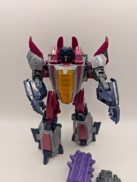 Loose Starscream Gamer Edition 06 Figure Transformers Studio Voyager Series