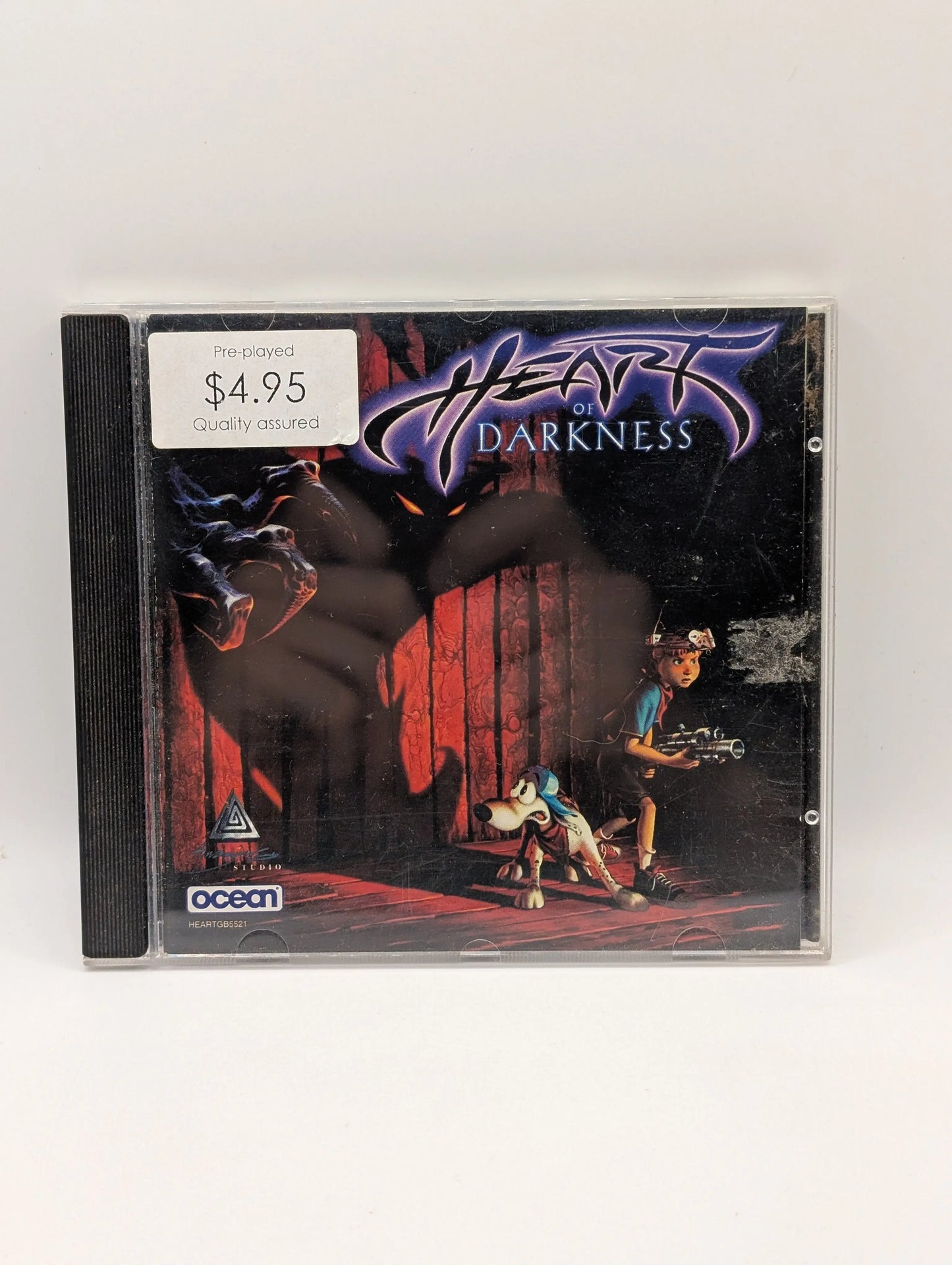 Heart of Darkness (PC GAME, 1998)- Rare Retro Game USED FRENLY BRICKS - Open 7 Days