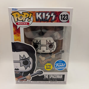 KISS - The Spaceman Glow in the Dark Pop! Vinyl Figure (RS) #123