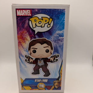 Star-Lord 198 ~ Marvel: Guardians of the Galaxy (GOTG) Vol. 2 ~ Funko Pop Vinyl FRENLY BRICKS - Open 7 Days
