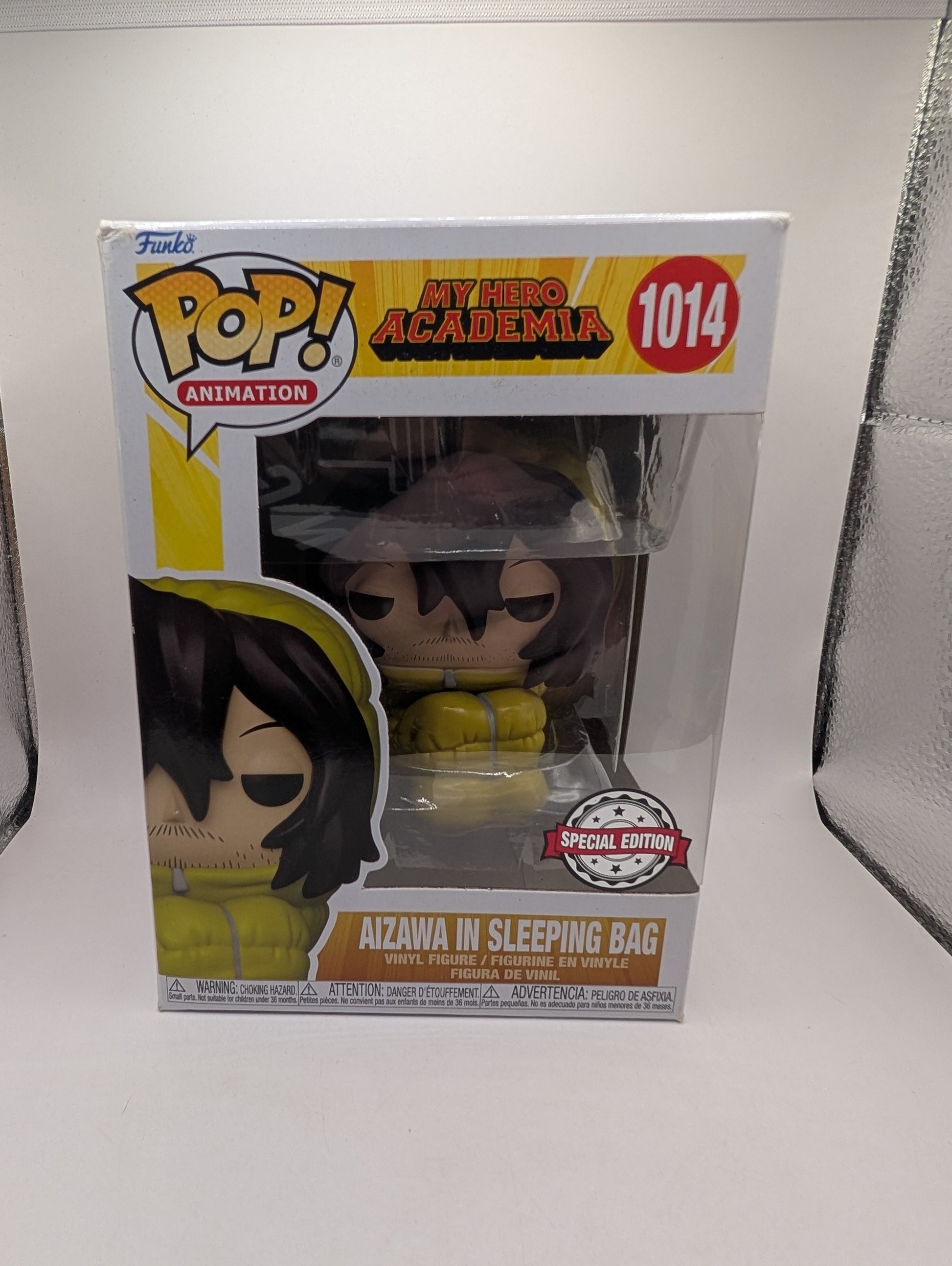Aizawa In Sleeping Bag - Funko POP! Vinyl - #1014 - My Hero Academia MHA FRENLY BRICKS - Open 7 Days