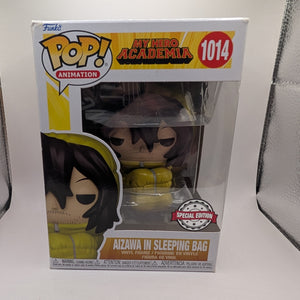 Aizawa In Sleeping Bag - Funko POP! Vinyl - #1014 - My Hero Academia MHA FRENLY BRICKS - Open 7 Days
