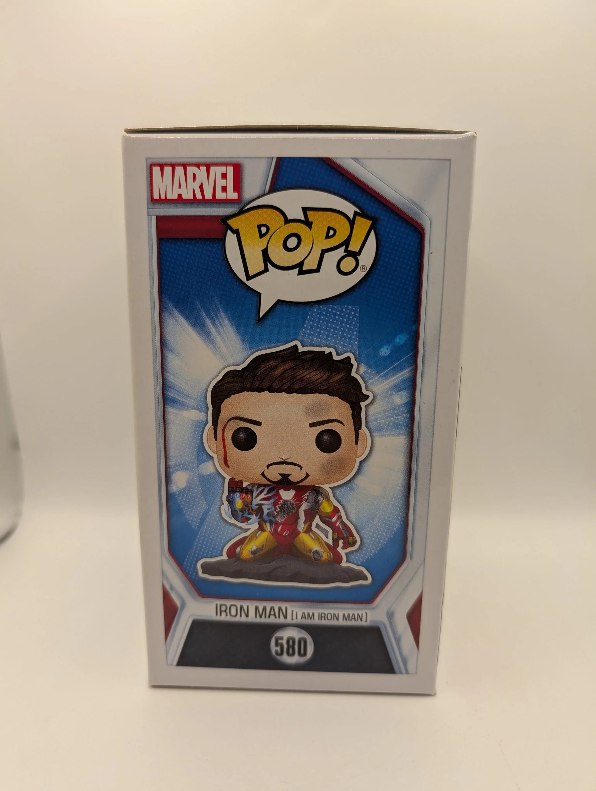 Iron Man I Am Iron Man Glow 580 Avengers Endgame Marvel Funko Pop Vinyl FRENLY BRICKS - Open 7 Days image 2