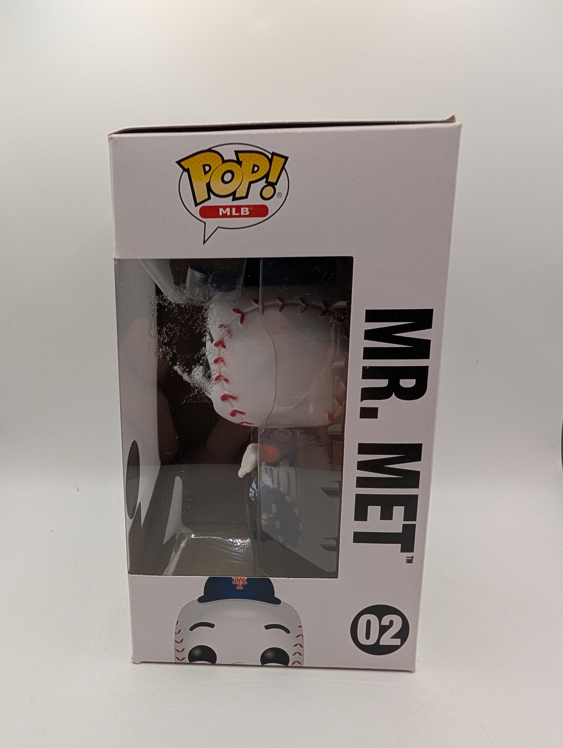 Funko Pop! New York Mets Mr. Met Mascot #2 (Blue Jersey) Vaulted
