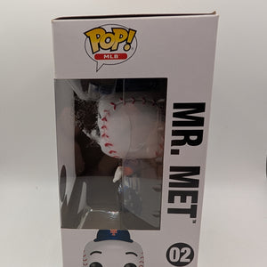 Funko Pop! New York Mets Mr. Met Mascot #2 (Blue Jersey) Vaulted
