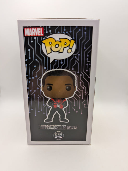 Funko Pop #542 Miles Morales(Marvel: Chase/Gamer)