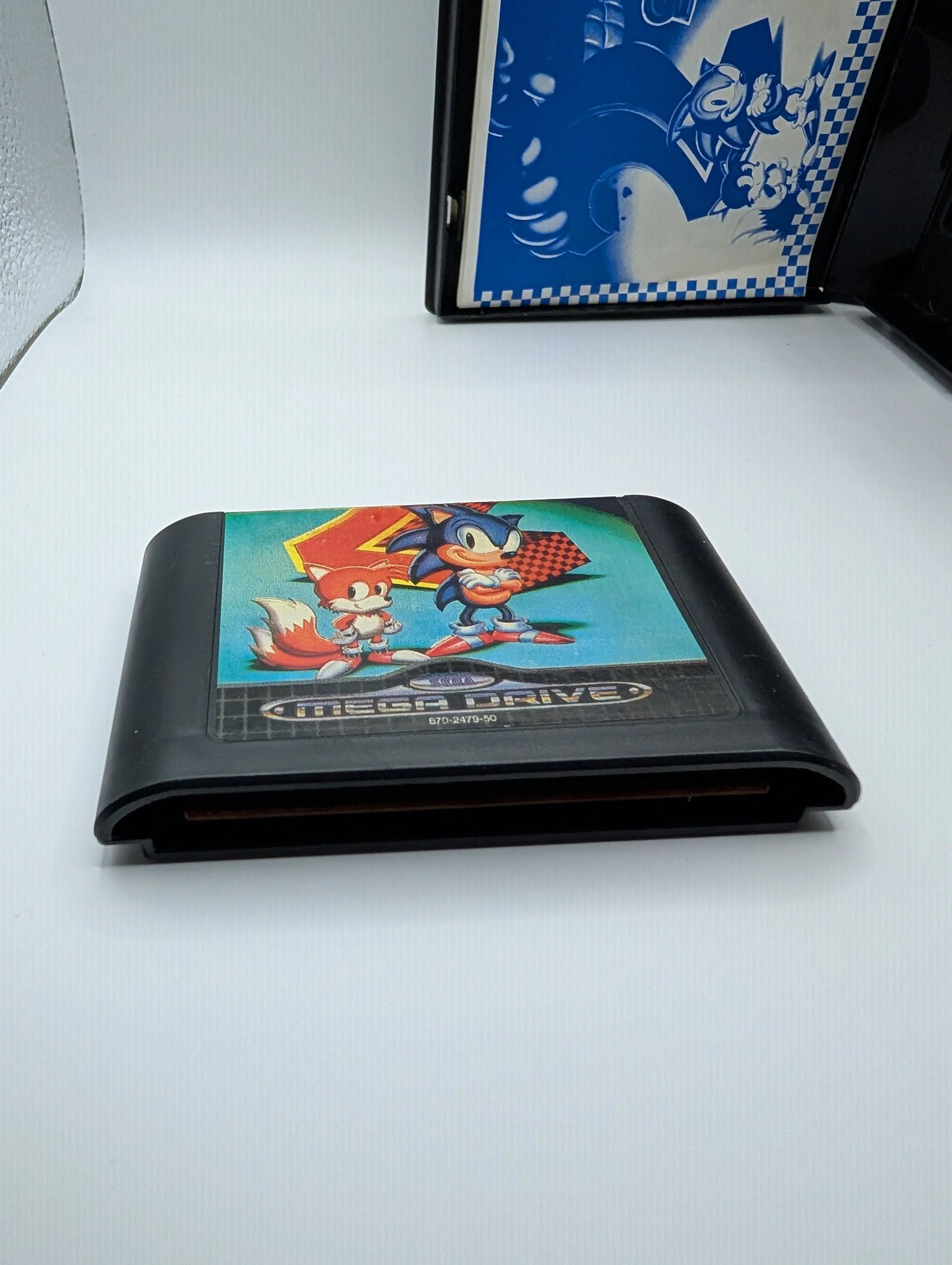 Sega Mega Drive SMD - Sonic The Hedgehog 2 - Cart + Box + Manual USED PAL FRENLY BRICKS - Open 7 Days