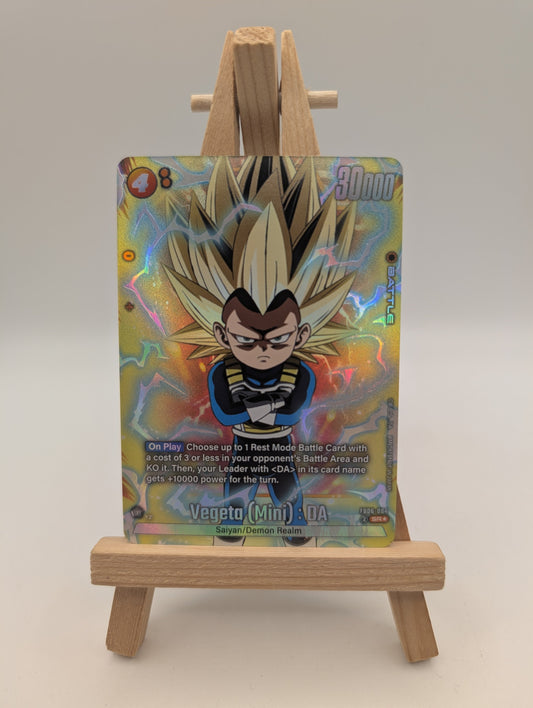 DBS Fusion World Vegeta Mini : DA FB06-084 SR Alt Art FRENLY BRICKS - Open 7 Days