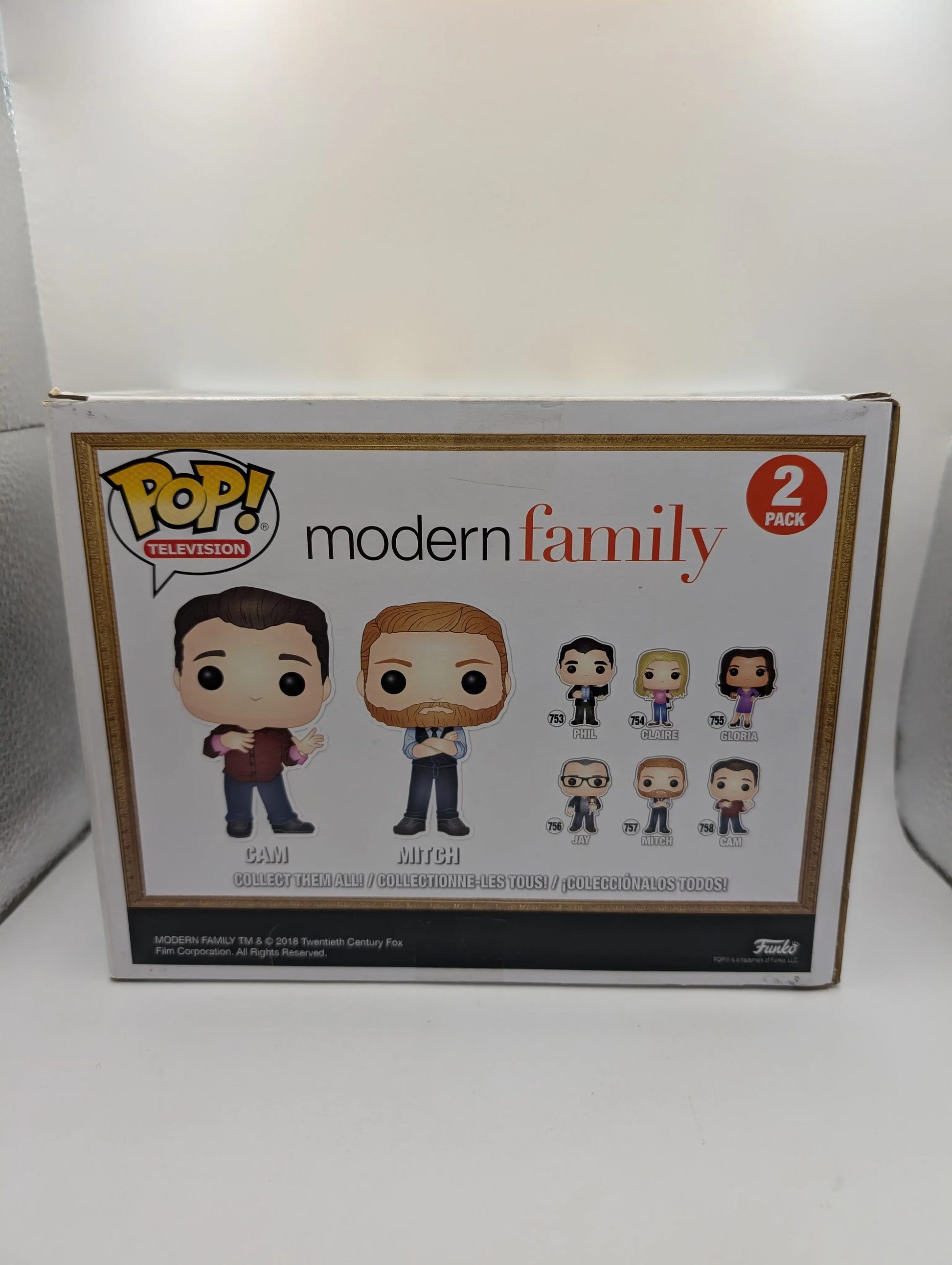 Funko Pop! Cam and Mitch 2Pack Exclusive TV Modern Family FRENLY BRICKS - Open 7 Days image 3