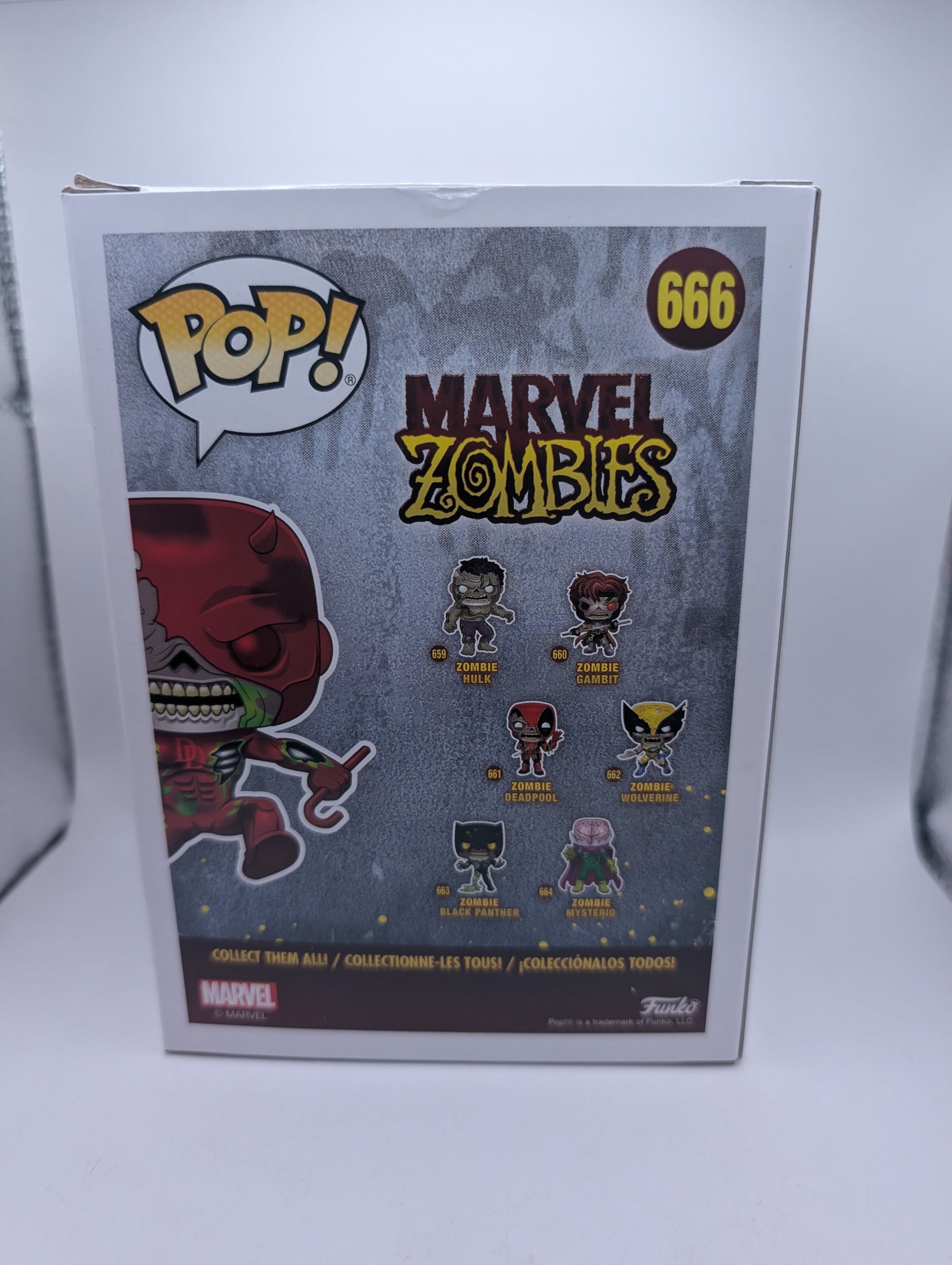Funko Pop Marvel Zombies - Zombie Daredevil #666 FRENLY BRICKS - Open 7 Days