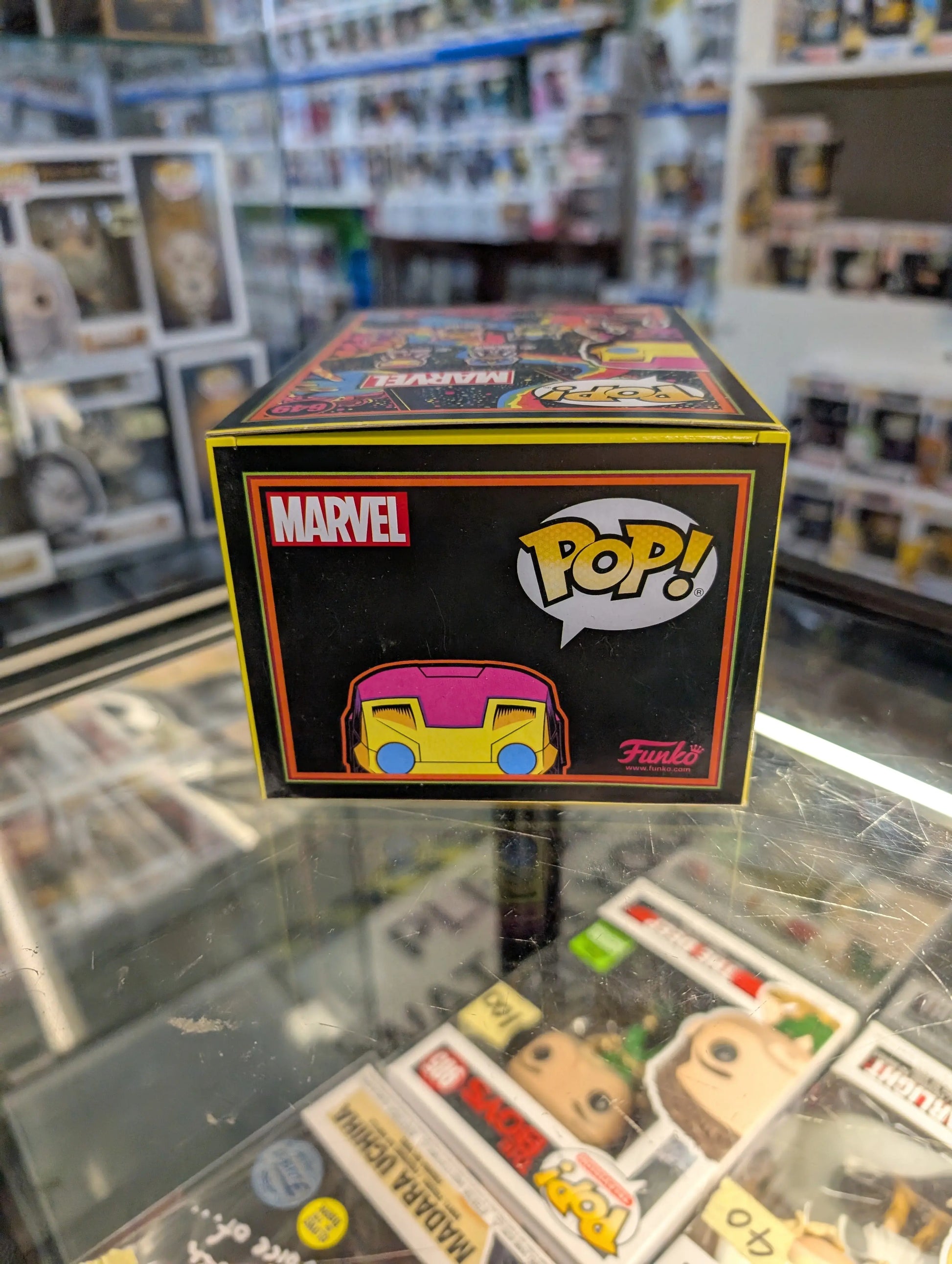 FUNKO Pop Vinyl Iron Man #649 FRENLY BRICKS - Open 7 Days