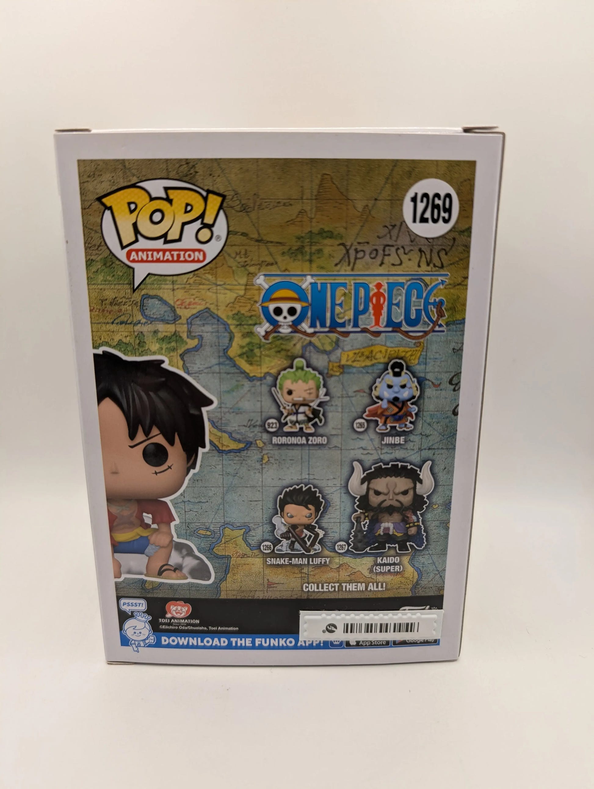 One Piece Luffy Gear Two #1269 CHASE Funko Pop! FRENLY BRICKS - Open 7 Days image 3