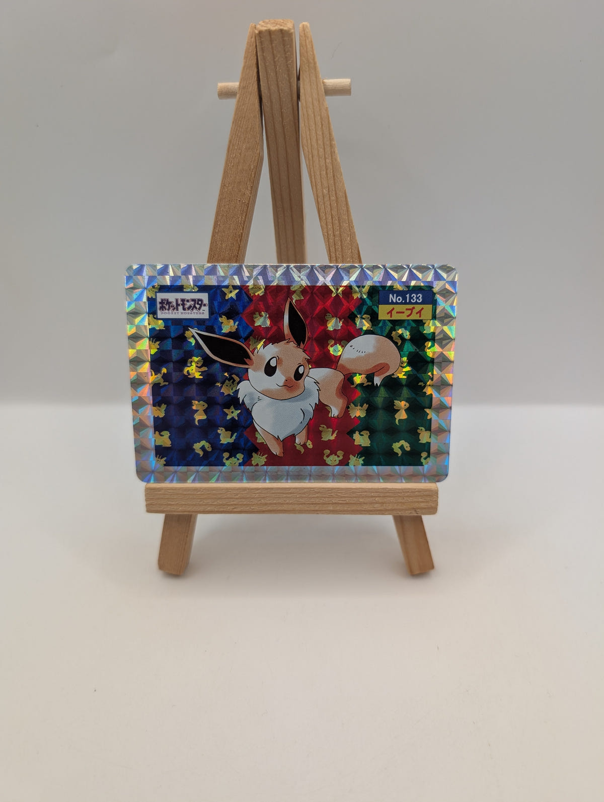 Topsun Eevee No. 133 Holo Sticker Pokemon Card Japanese FRENLY BRICKS - Open 7 Days image 1