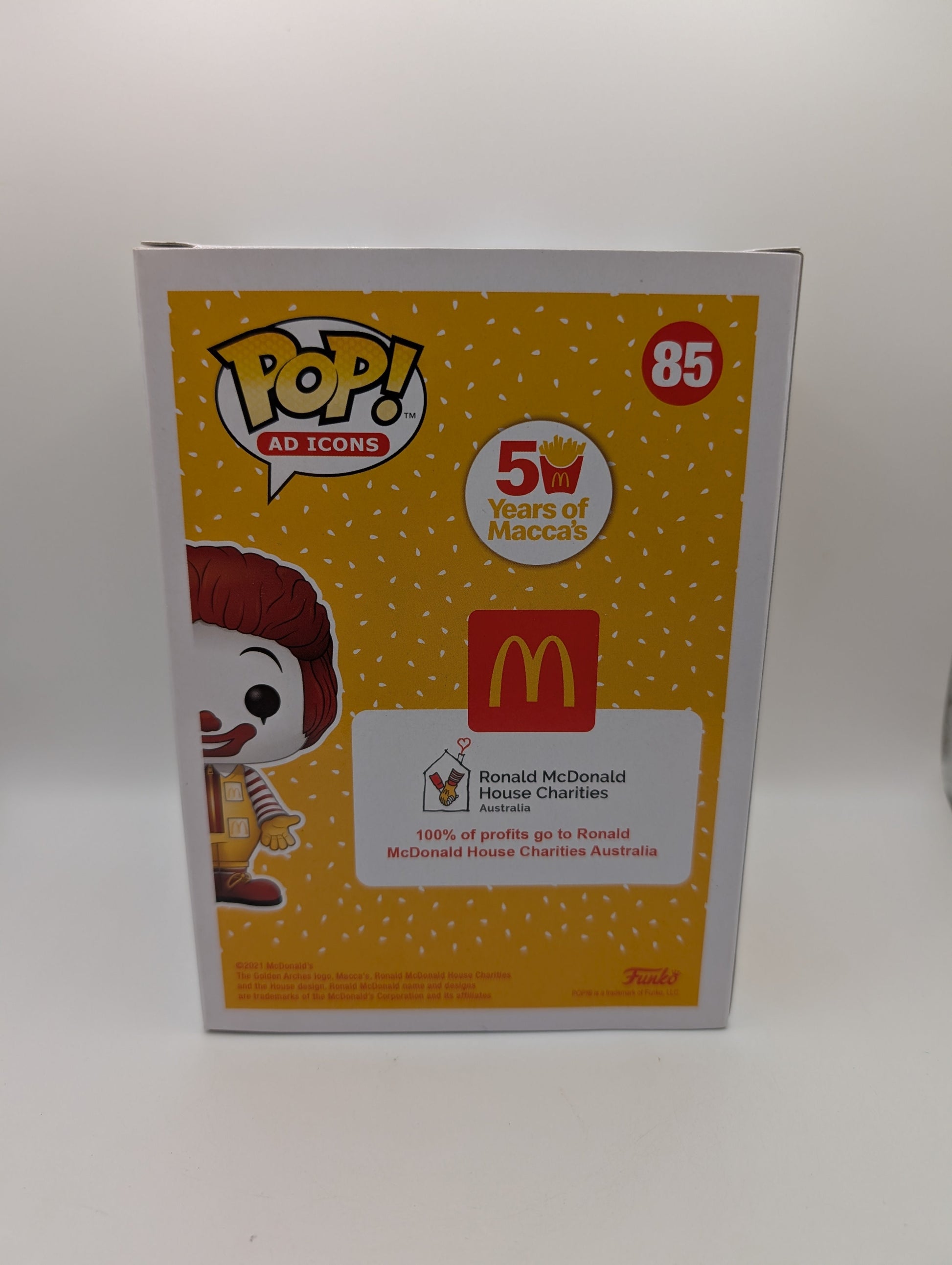 RONALD MCDONALD AUSTRALIA EXCLUSIVE DIAMOND GLITTER FUNKO POP VINYL FIGURE #85 FRENLY BRICKS - Open 7 Days