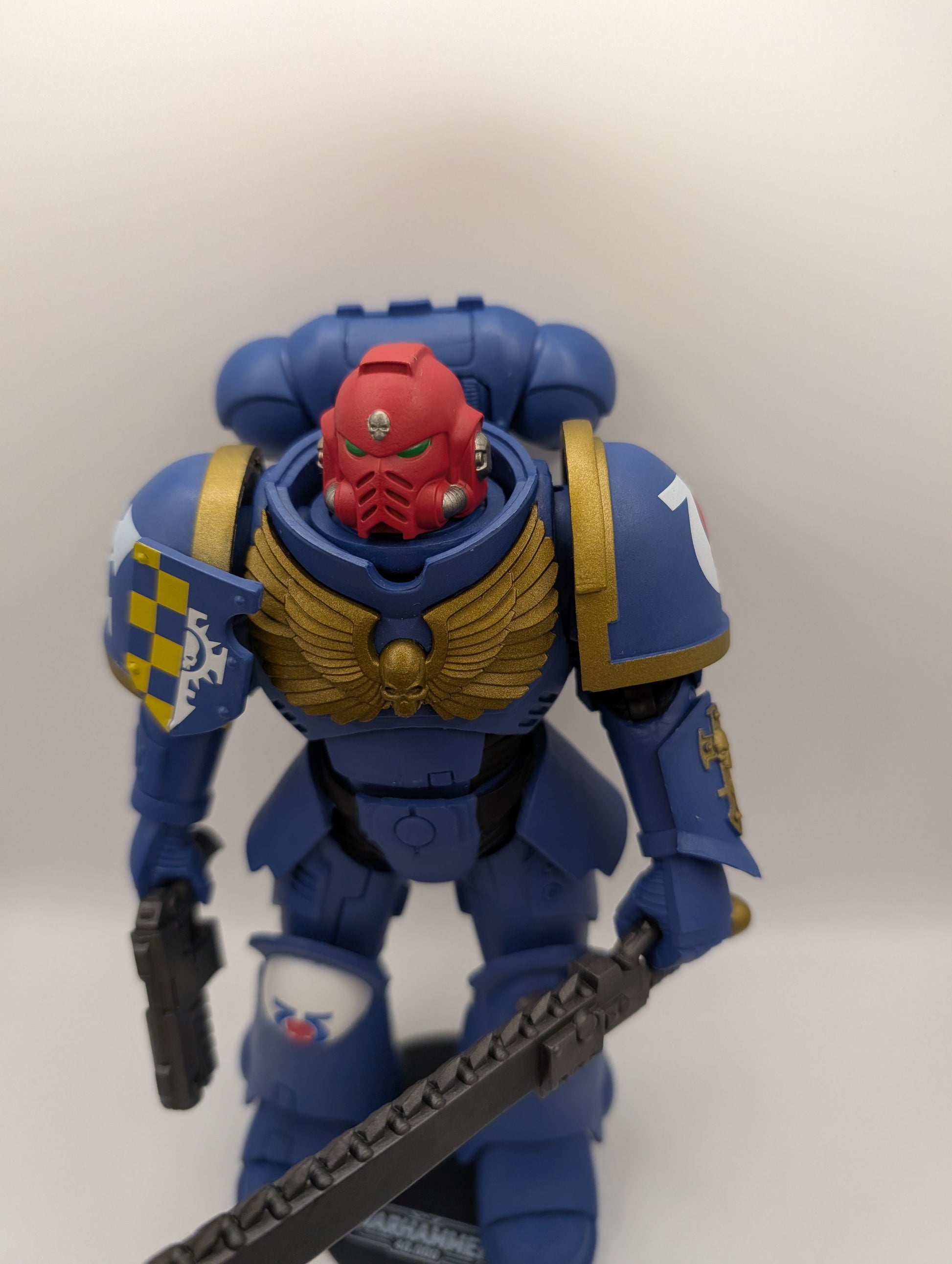 McFarlane Toys Warhammer 40,000 Ultramarines Primaris Assault Intercessor 7 Inch FRENLY BRICKS - Open 7 Days