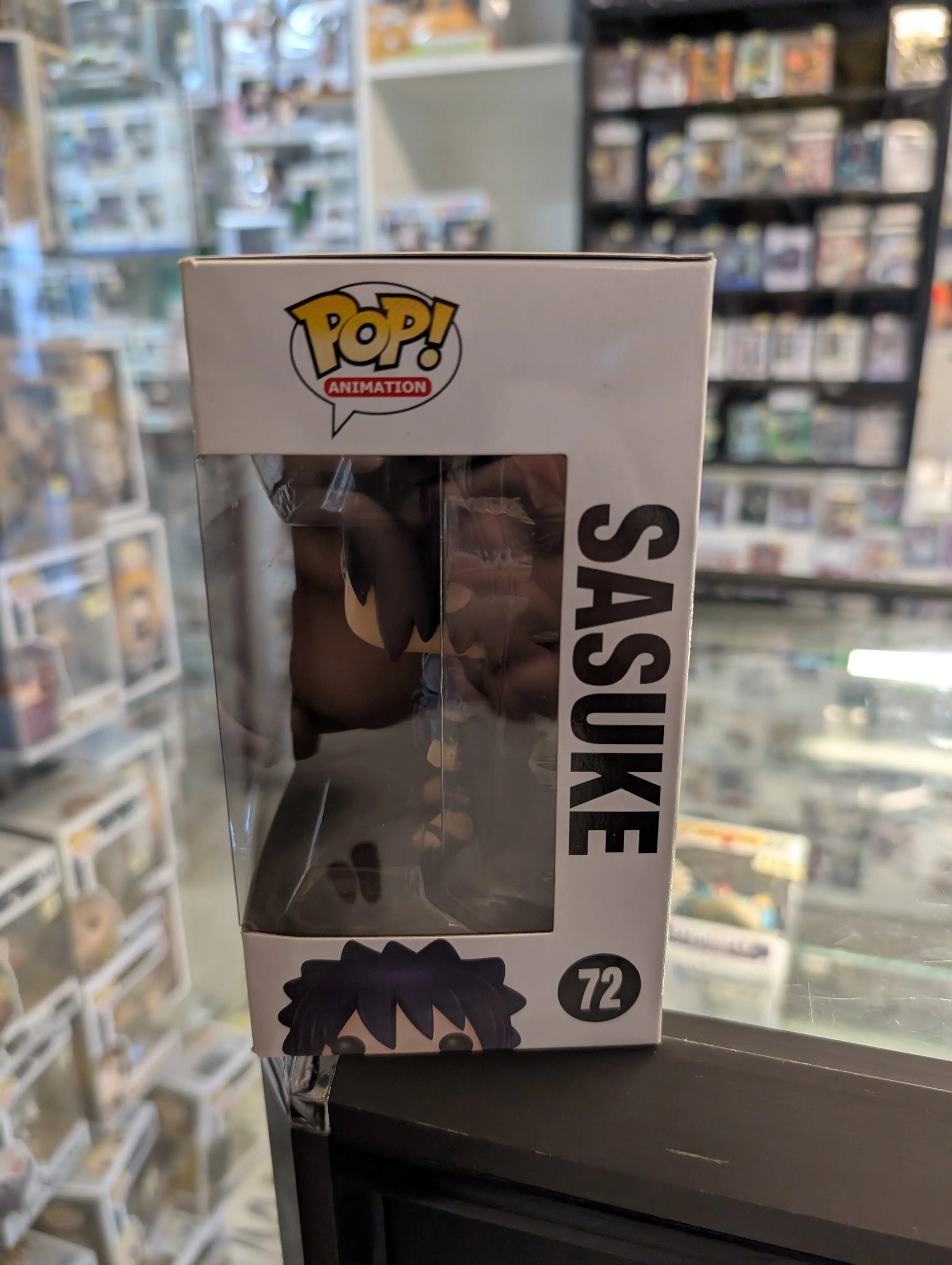 Animation Funko Pop - Sasuke - Naruto - No. 72 FRENLY BRICKS - Open 7 Days