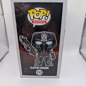 Funko Pop! Gears Of War: Clayton Carmine #113 Vaulted FRENLY BRICKS - Open 7 Days
