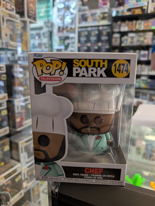 FUNKO POP ! CHEF 1474 SOUTH PARK POP TELEVISION FRENLY BRICKS - Open 7 Days