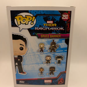 Bruce Banner 250 ~ Marvel: Thor - Ragnarok ~ Funko Pop Vinyl FRENLY BRICKS - Open 7 Days