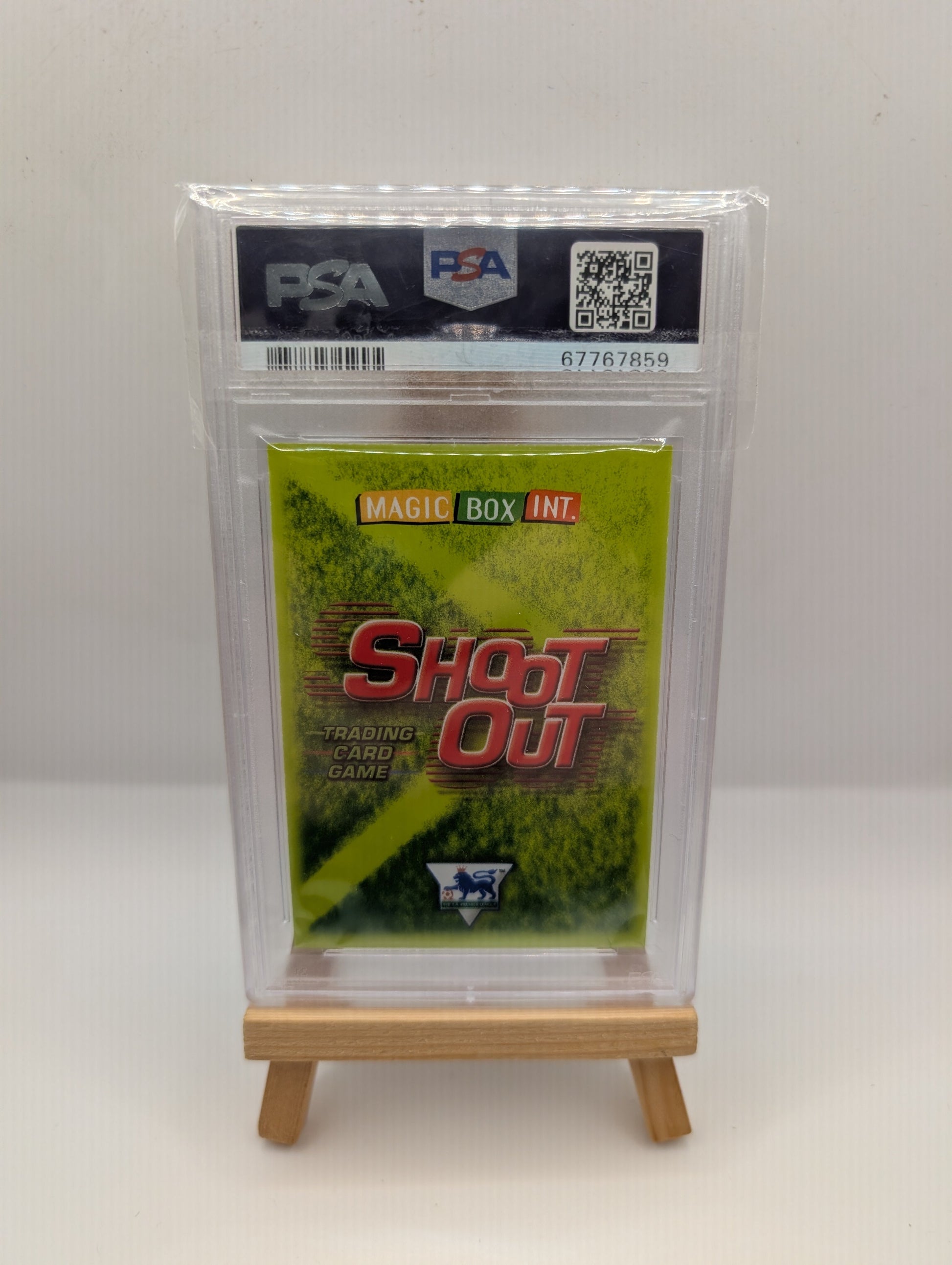 2003 MAGIC BOX INT. SHOOT OUT PREMIER LEAGUE CRISTIANO RONALDO SHOOT OUT PSA 8 FRENLY BRICKS - Open 7 Days