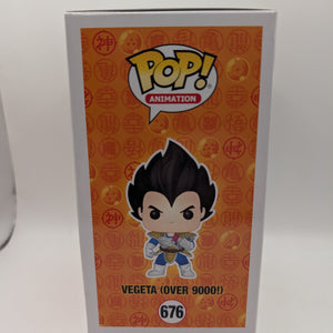 Funko Pop! Dragon Ball Z: Vegeta (Over 9000!) #676 - Special Edition Anime FRENLY BRICKS - Open 7 Days