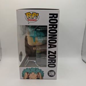 FUNKO Pop Vinyl Roronoa Zoro #1496 Figure FRENLY BRICKS - Open 7 Days
