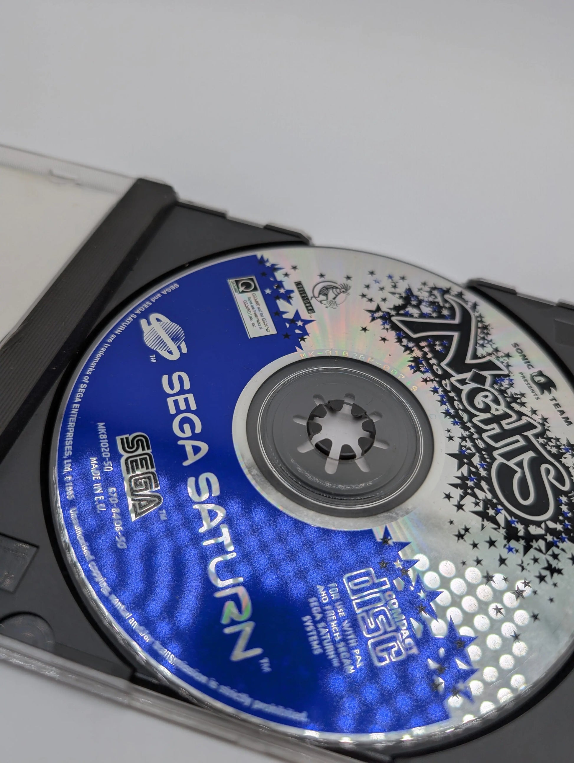 Nights into Dreams Sega Saturn PAL Video Game Very Good Condition Vintage used FRENLY BRICKS - Open 7 Days