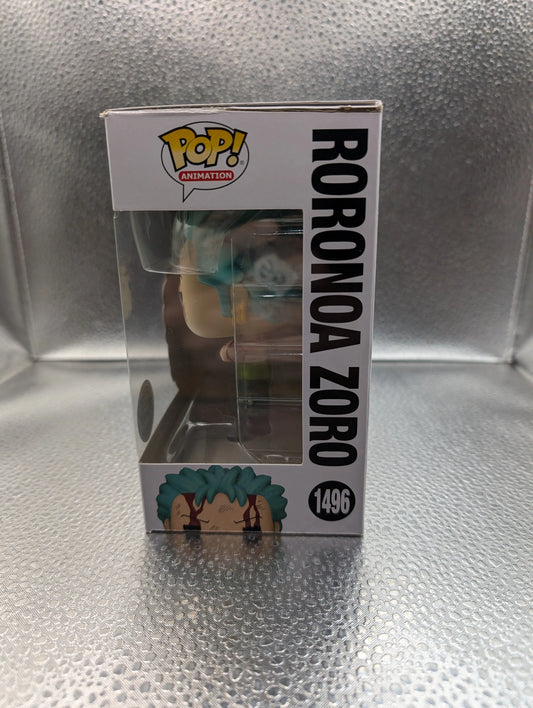 FUNKO Pop Vinyl Roronoa Zoro #1496 FRENLY BRICKS - Open 7 Days