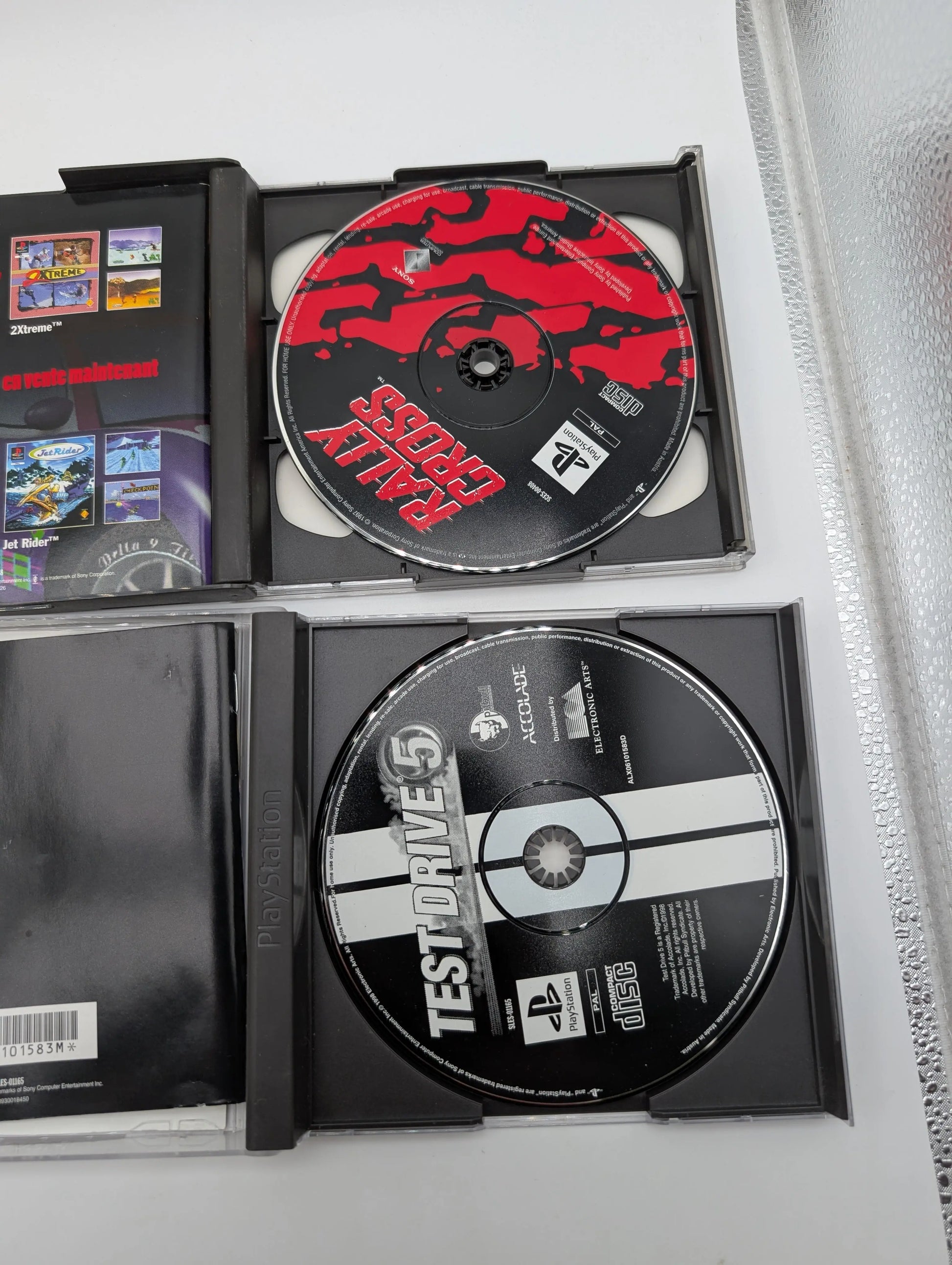 PS1 PlayStation 4x Game Lot Bundle Untested Racing Boating Games Used FRENLY BRICKS - Open 7 Days