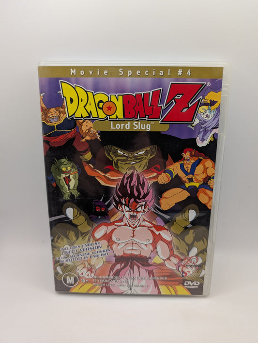 Dragon Ball Z-Lord Slug : Movie 4 (DVD, 2000) FRENLY BRICKS - Open 7 Days