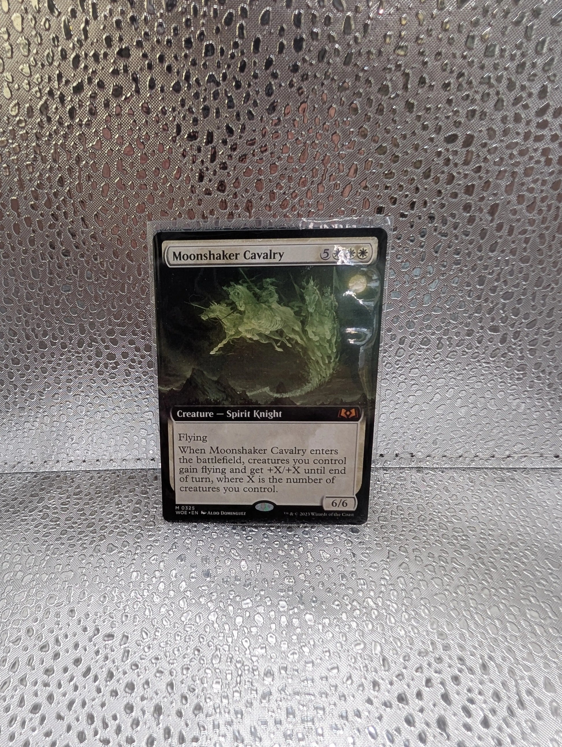 MTG - Moonshaker Cavalry 0325 Extended Art Mythic Rare Wilds of Eldraine WOE NM FRENLY BRICKS - Open 7 Days