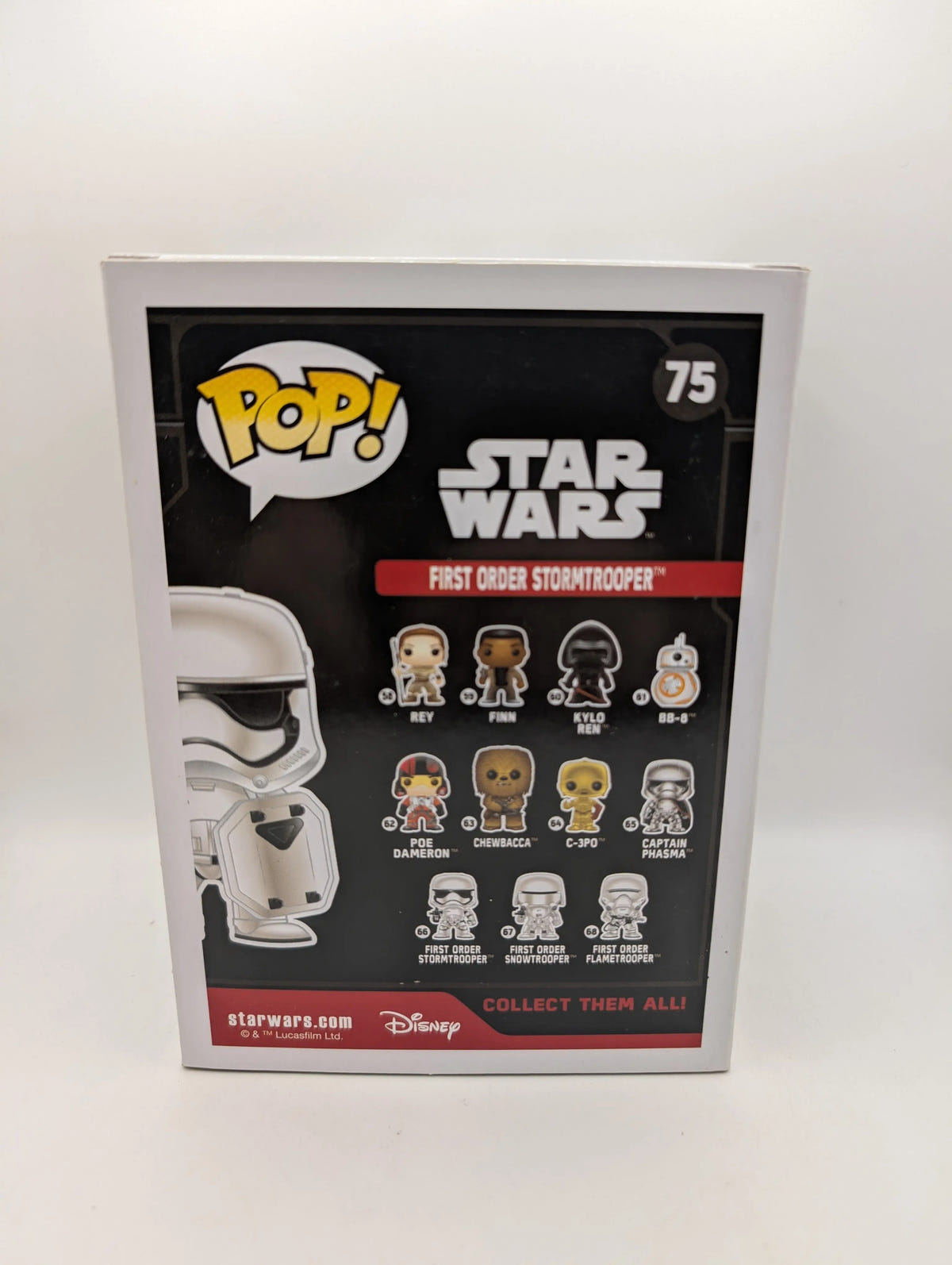 Funko Pop! First Order stormtrooper #75 Star Wars Vinyl Figure 2015 Collectable FRENLY BRICKS - Open 7 Days image 4