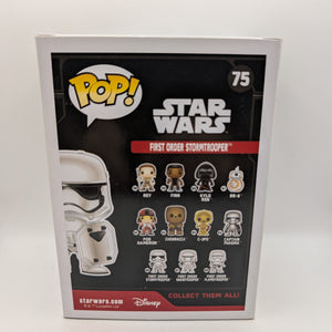 Funko Pop! First Order stormtrooper #75 Star Wars Vinyl Figure 2015 Collectable FRENLY BRICKS - Open 7 Days