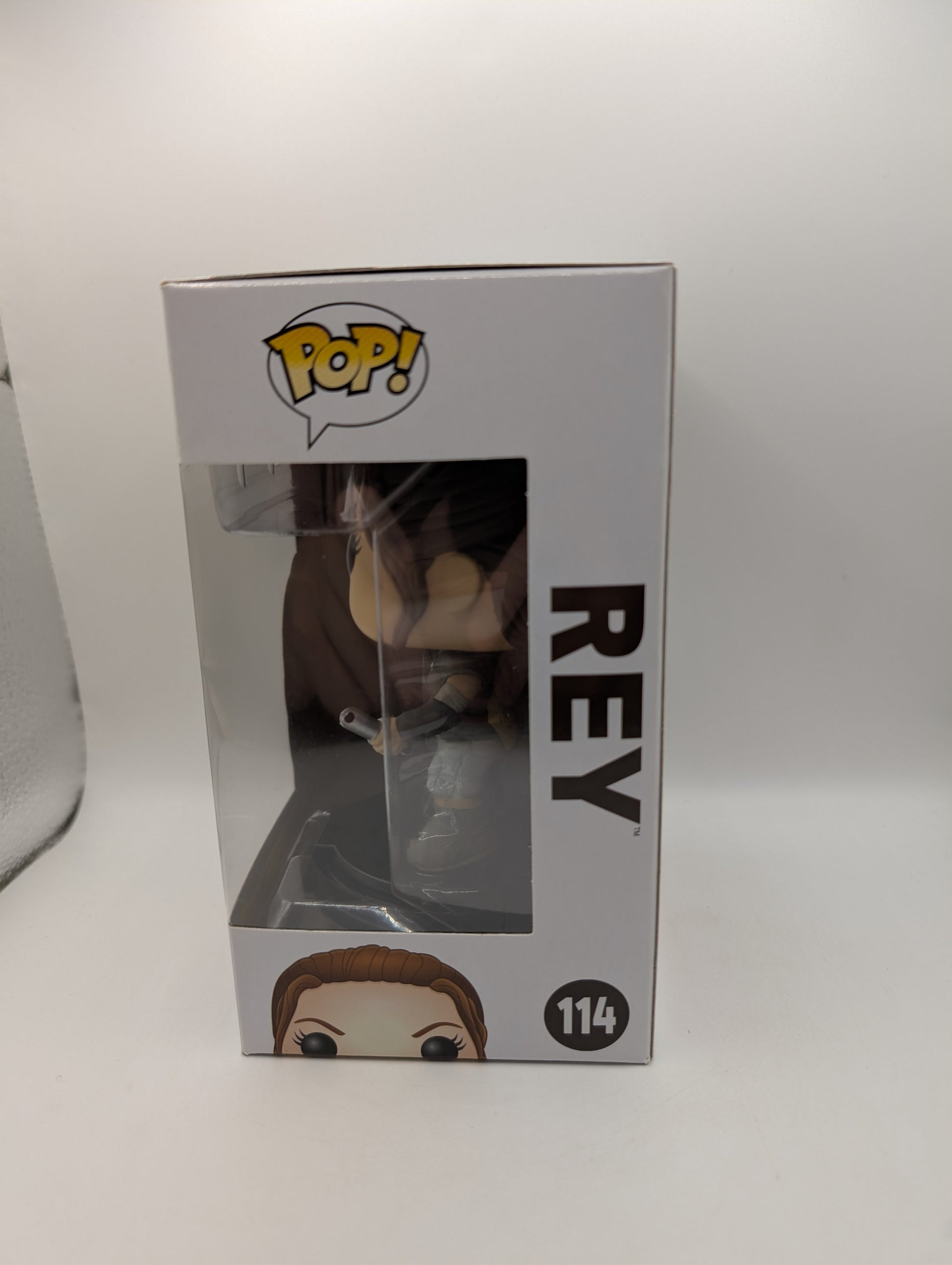 Funko Pop Vinyl Star Wars Rey #114 The Force Awakens FRENLY BRICKS - Open 7 Days