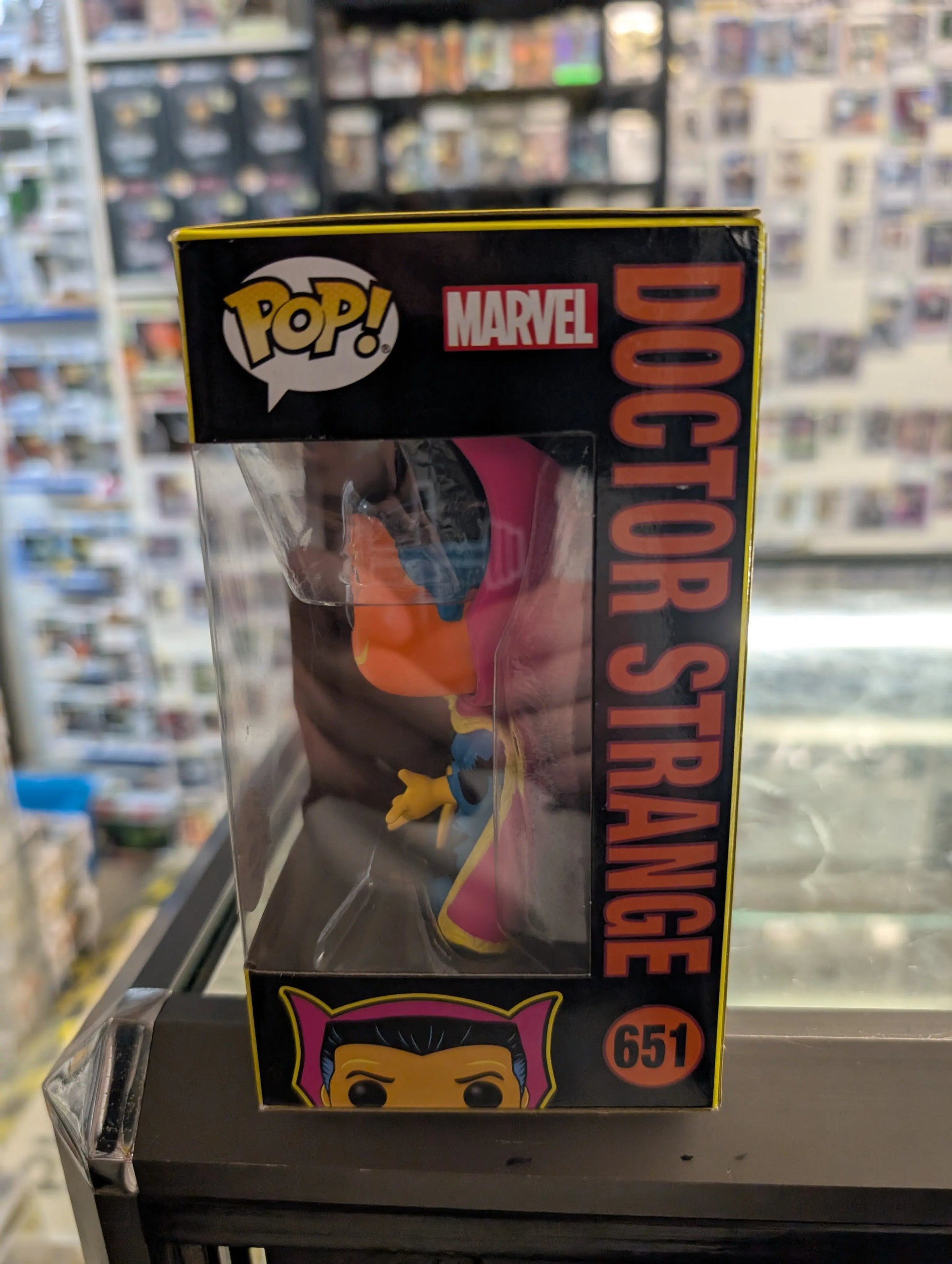 Marvel Doctor Strange Blacklight #651 Funko Pop Vinyl Figure NEW Special Edition FRENLY BRICKS - Open 7 Days