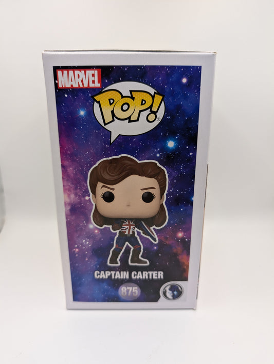 Marvel Funko Pop - Captain Carter (Fighting Pose) - What If? - No. 875 FRENLY BRICKS - Open 7 Days