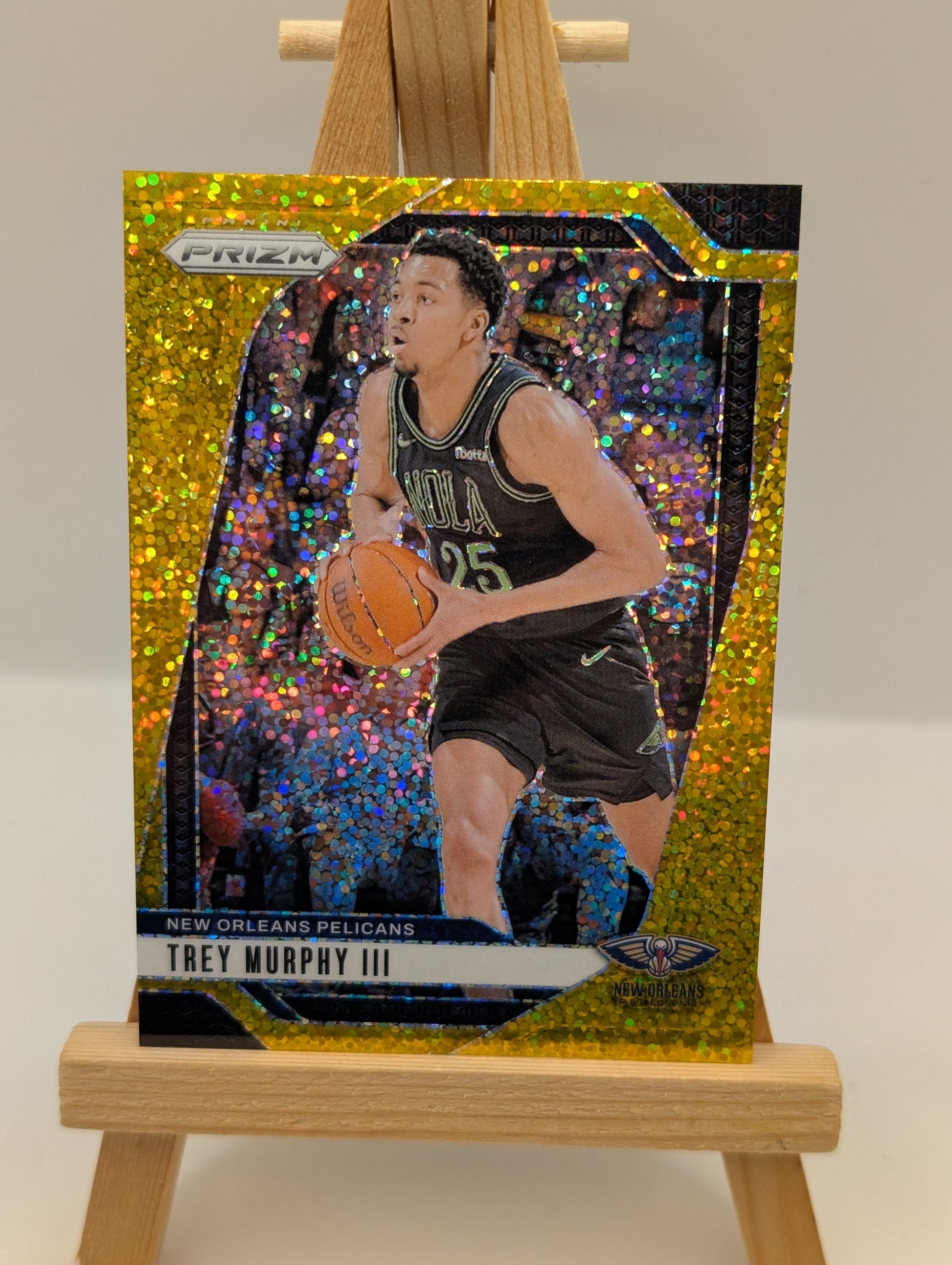 2024-25 Panini Prizm - Trey Murphy III #173 Gold Sparkle /24 FRENLY BRICKS - Open 7 Days image 2