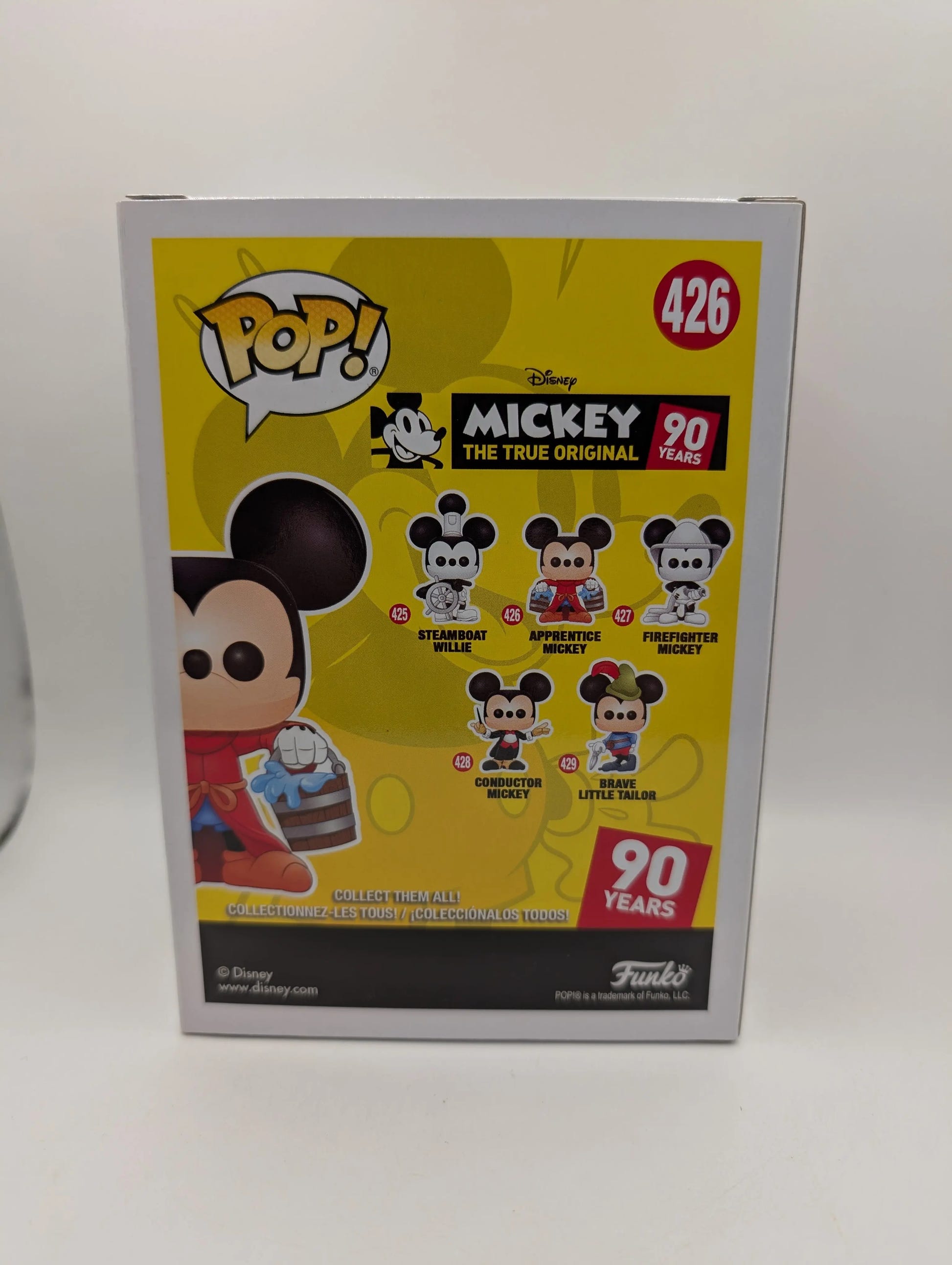 Apprentice Mickey Pop 426 - Disney Funko Pop! 2018 - Vaulted FRENLY BRICKS - Open 7 Days image 3