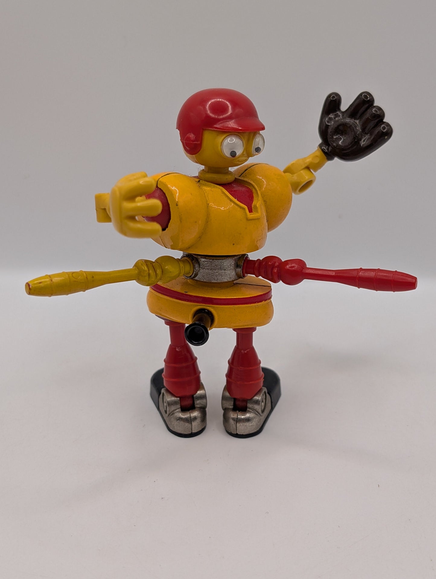 TAKARA TAKATOKU CHOGOKIN ROBODACHI BASEBALL PLAYER DIE-CAST ROBOT NO.5 JAPAN FRENLY BRICKS - Open 7 Days