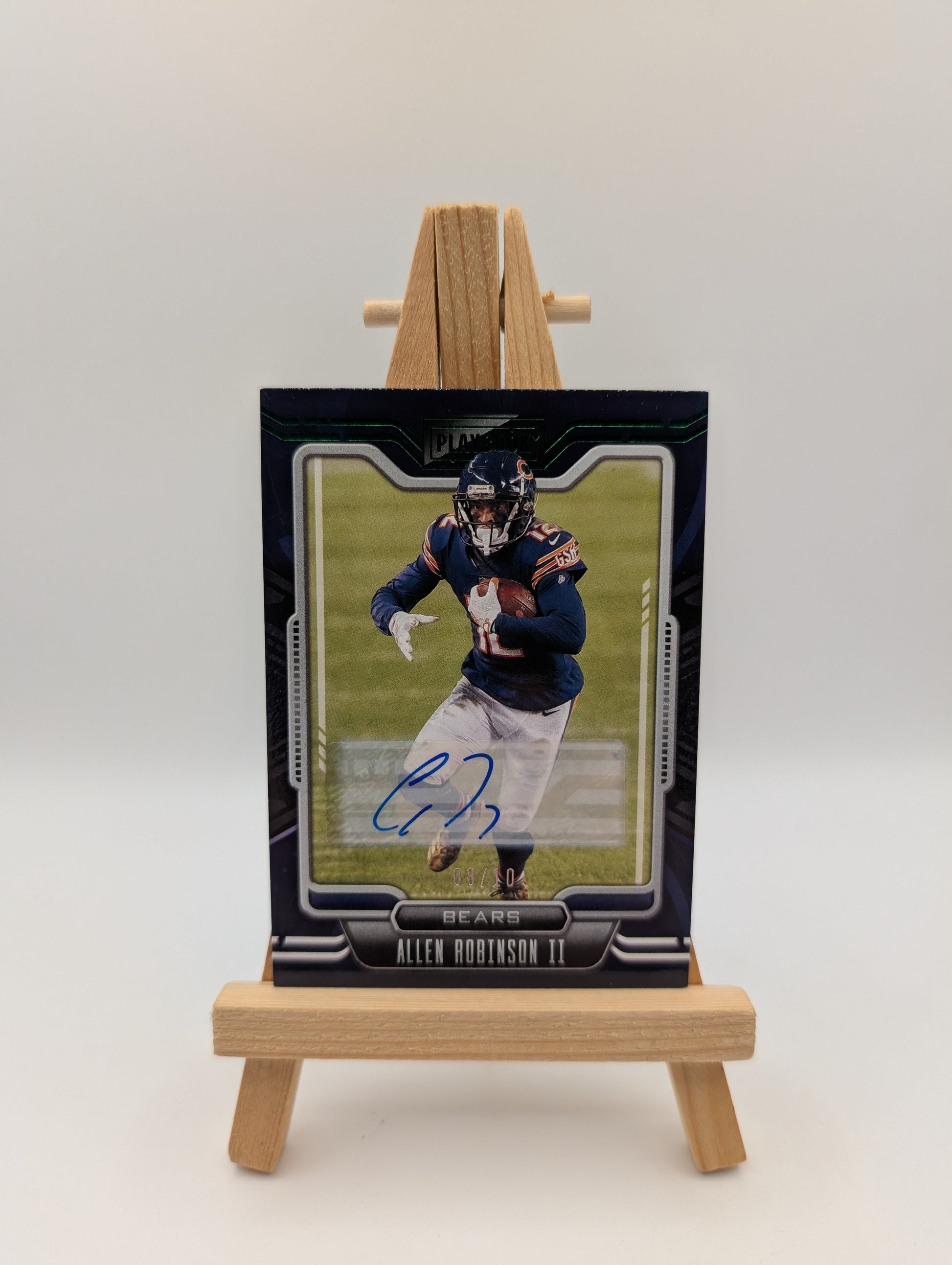 2021 Panini Playbook Allen Robinson II Green /10 Auto Short Print No. 16 Bears FRENLY BRICKS - Open 7 Days