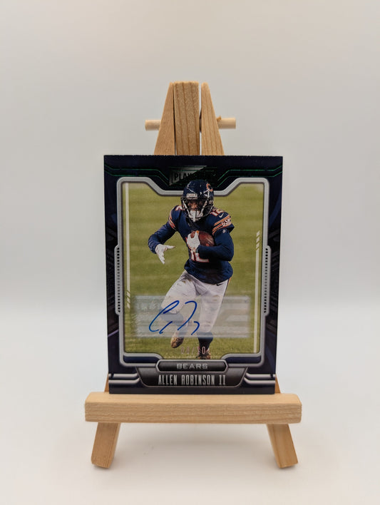 2021 Panini Playbook Allen Robinson II Green /10 Auto Short Print No. 16 Bears FRENLY BRICKS - Open 7 Days
