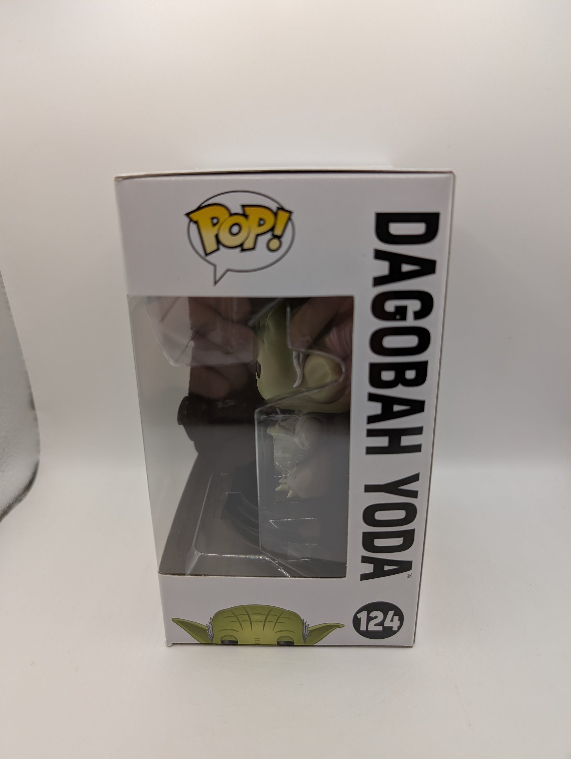 STAR WARS - Dagobah Yoda no. 124 Funko Pop Vinyl Figure FRENLY BRICKS - Open 7 Days