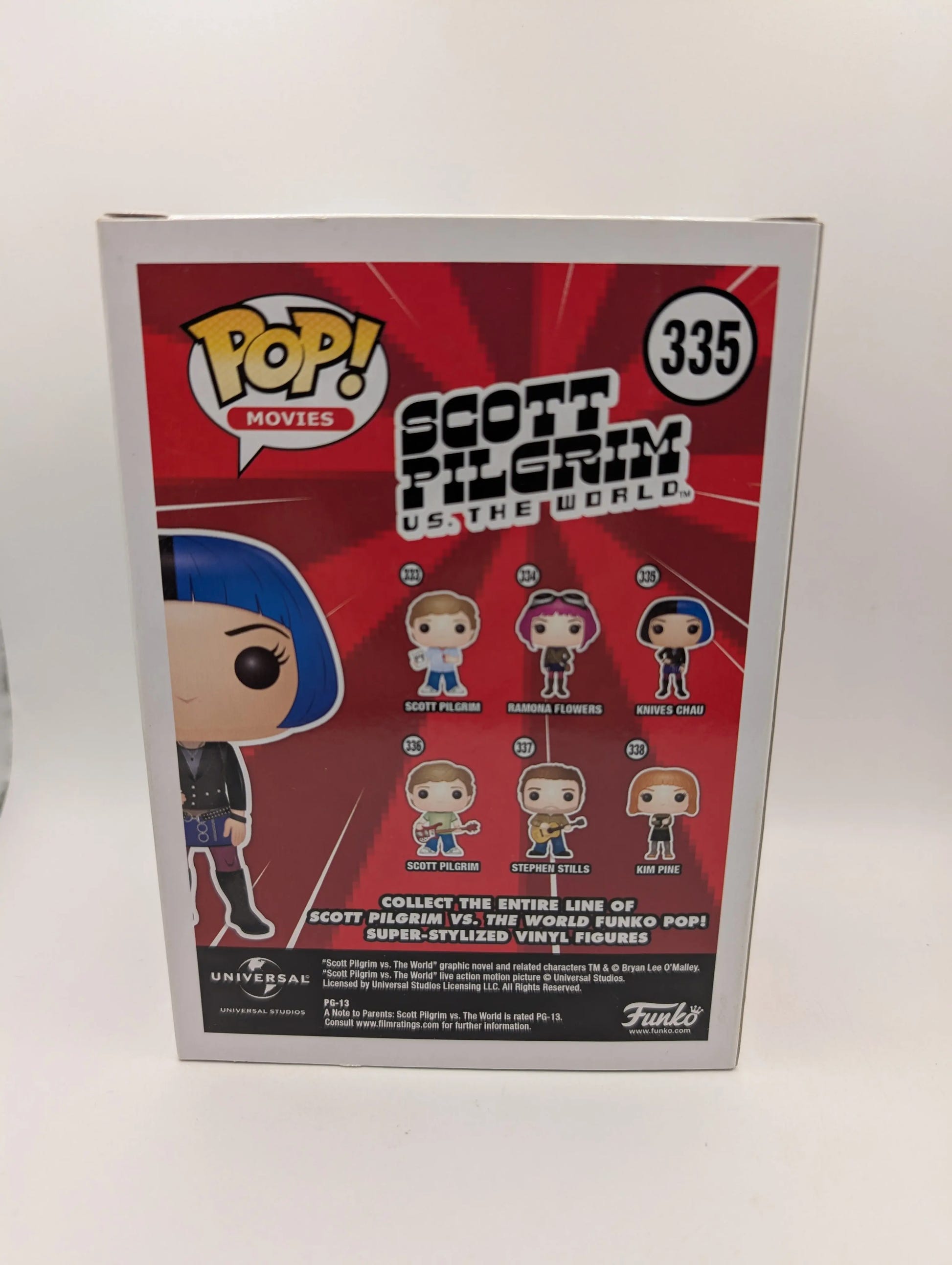 Funko Pop  Movies Scott Pilgrim Vs The World Knives Chau No.335 Vinyl Figure FRENLY BRICKS - Open 7 Days image 3
