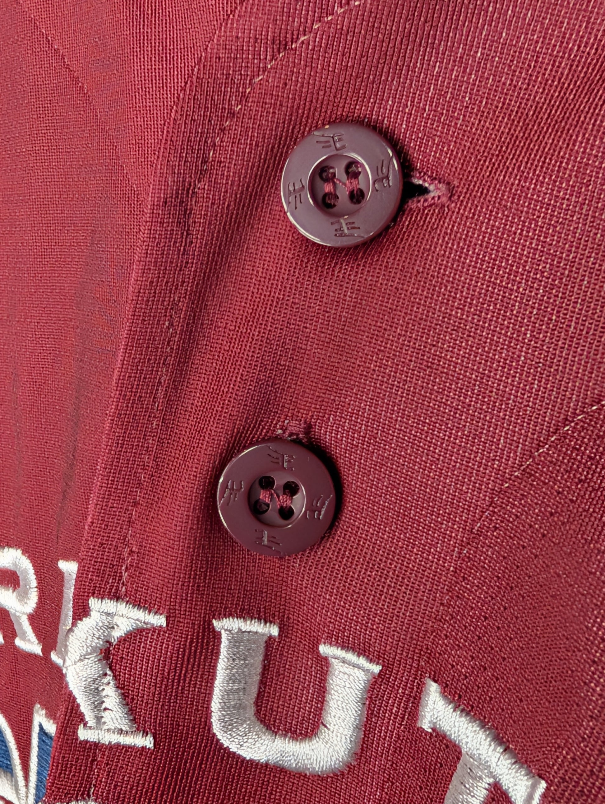 Nippon Baseball Tohoku Rakuten Golden Eagles Fans Uniform 2023 Crimson Large Jersey