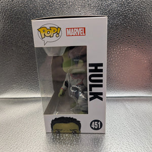 FUNKO Pop Vinyl Hulk Marvel #451 FRENLY BRICKS - Open 7 Days