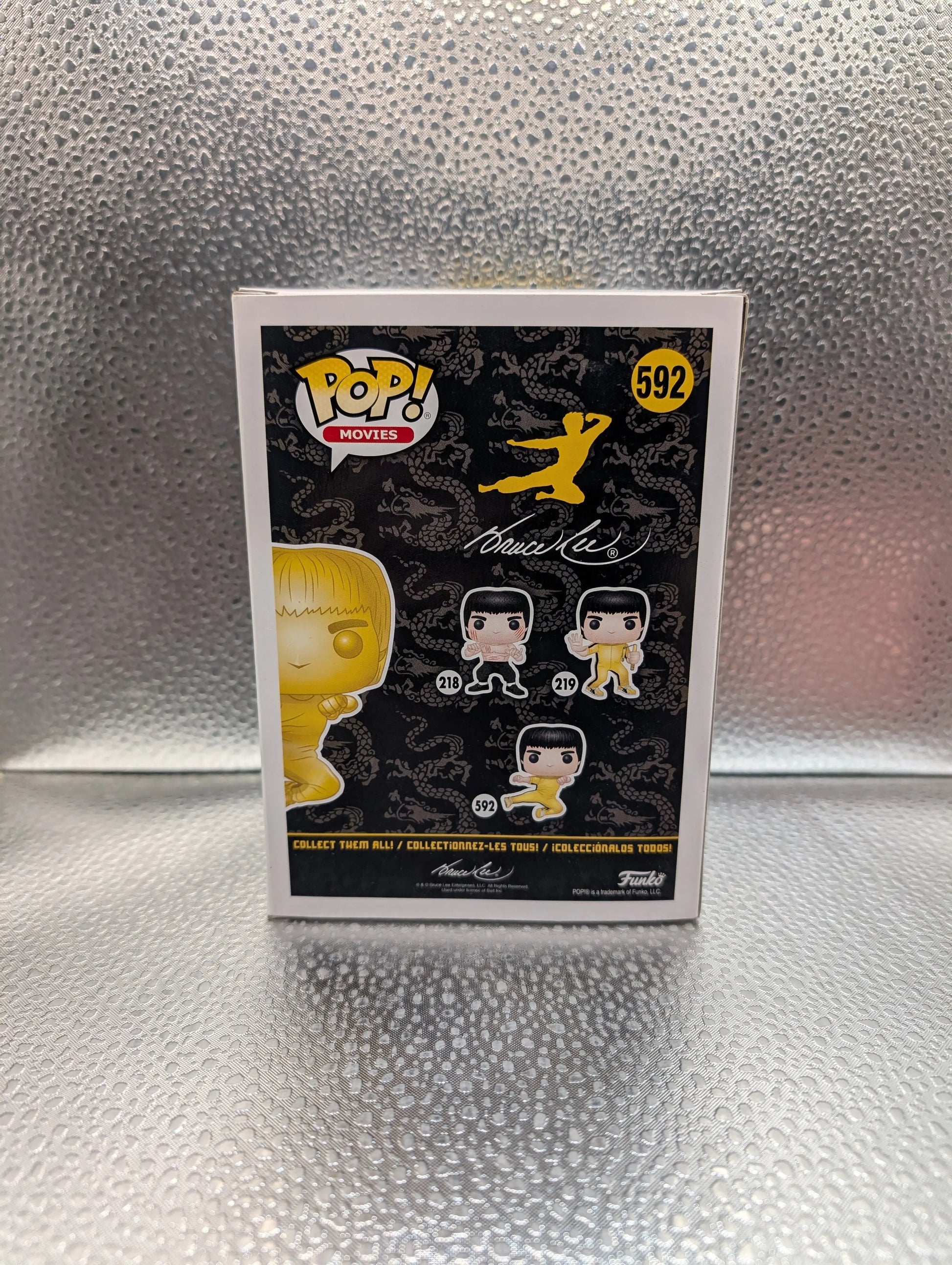 FUNKO Pop Vinyl Bruce Lee #592 FRENLY BRICKS - Open 7 Days