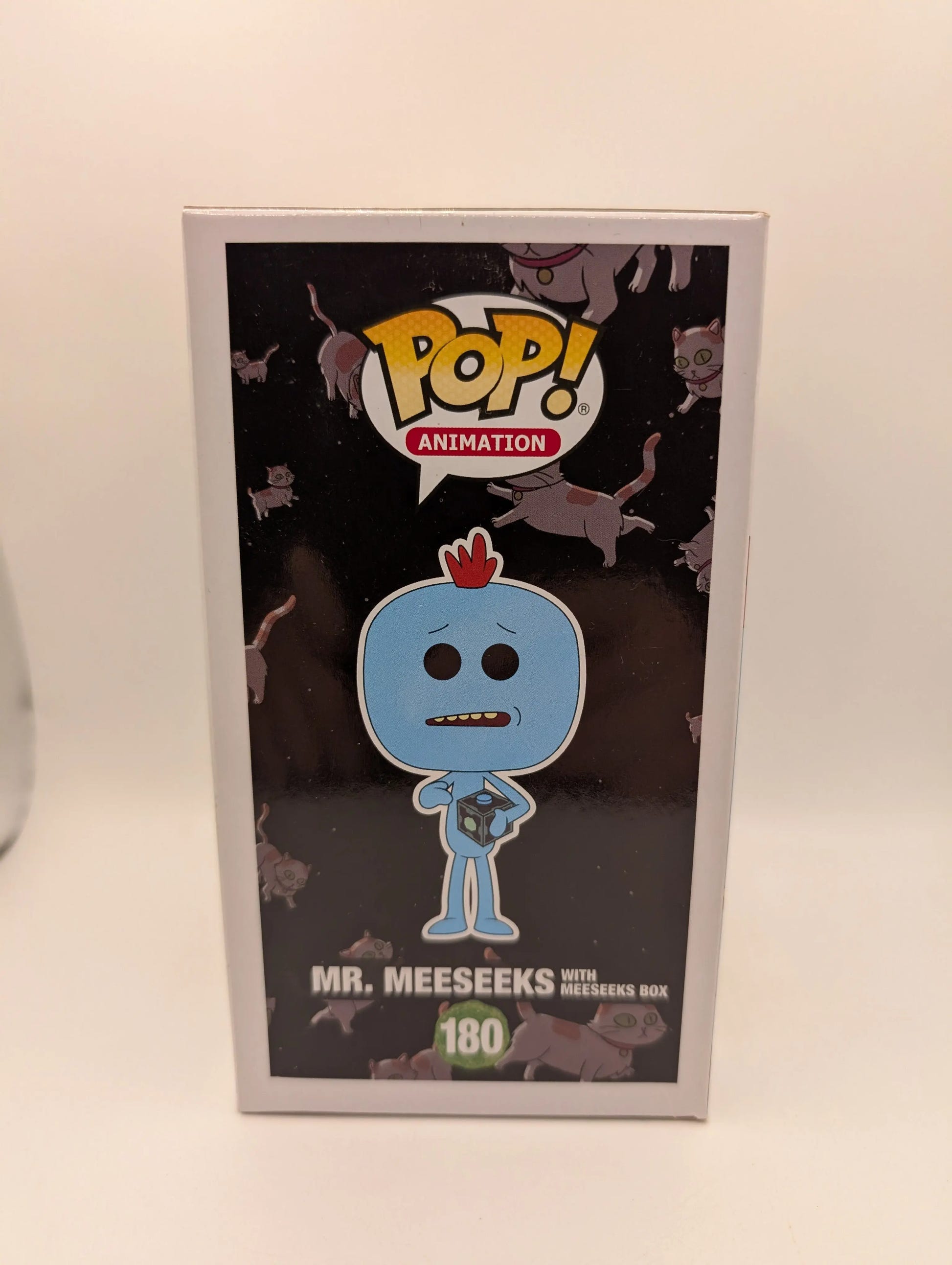 Funko Pop Animation - Mr. Meeseeks with Meeseeks box #180 FRENLY BRICKS - Open 7 Days image 2